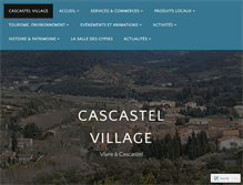 Tablet Screenshot of cascastelchateau.fr